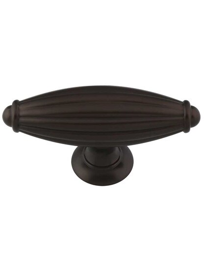 Tuscany Cabinet T-Pull - 2 7/8 inch in Oil-Rubbed Bronze.